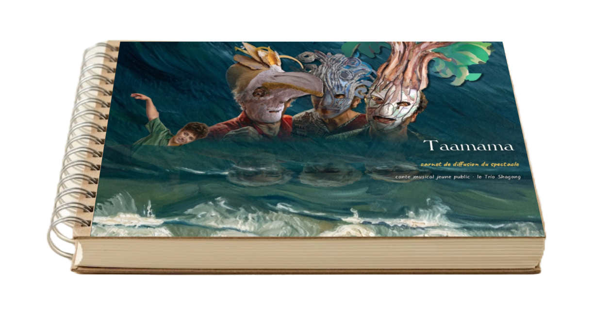 Taamama, le carnet de voyage du conte musical jeune public du trio Shagong